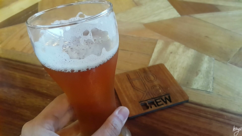 Refreshing pineapple ale