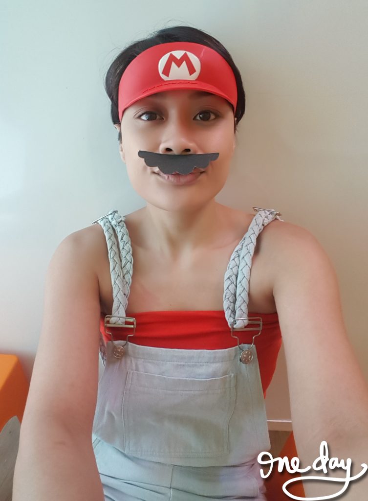 Mario visor from McDonald's Happy Meal a few years back ?