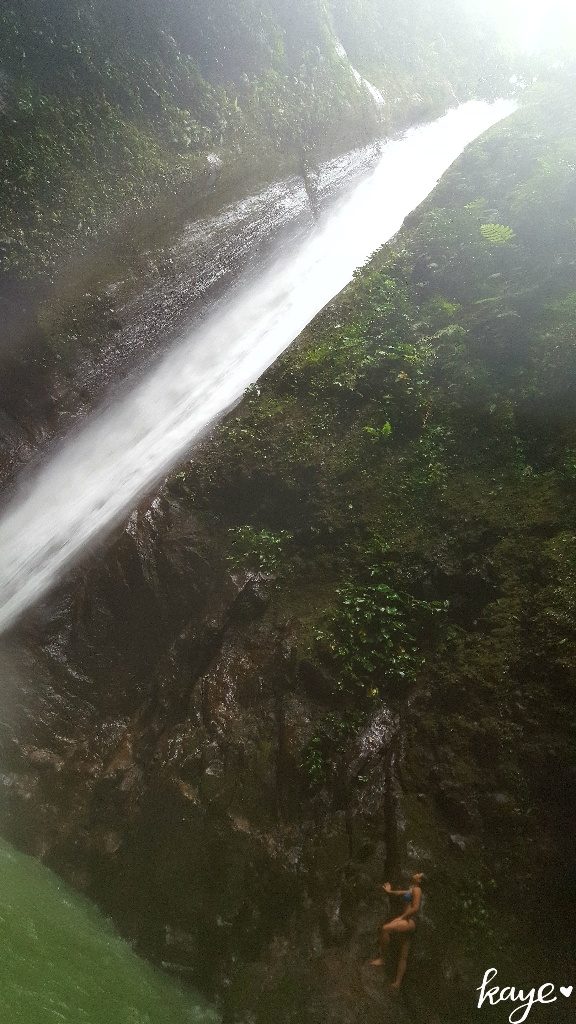 Trying to climb Casaroro Falls