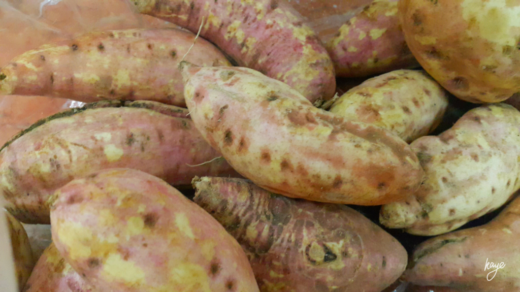 Sweet potato haul