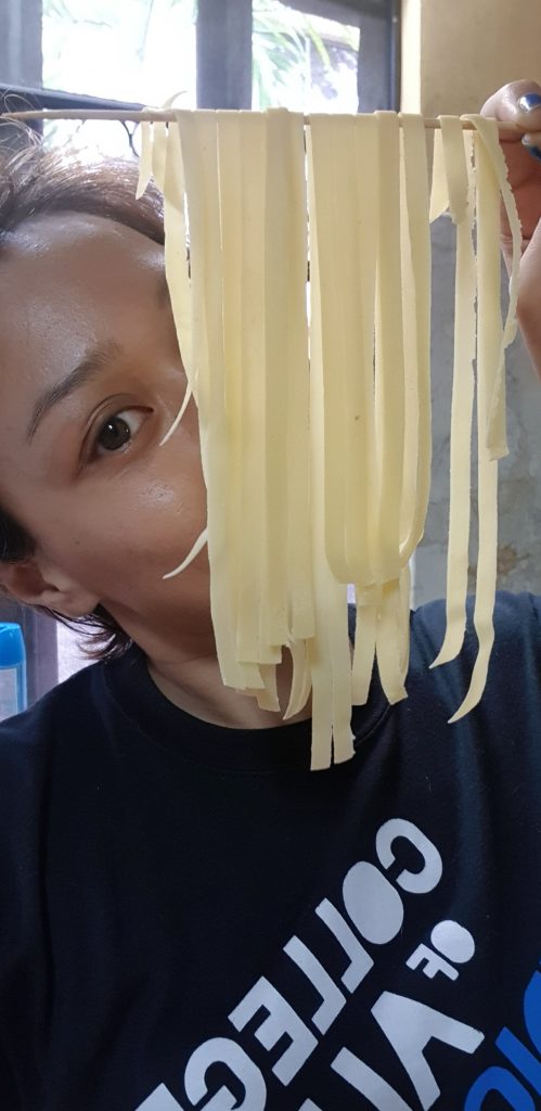 handmade pasta noodles